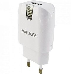 Сетевое ЗУ 1USB 2A WALKER WH-21 Type C белое