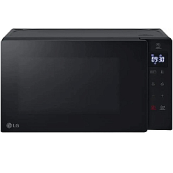 Микроволновая печь LG MH6032GAS черный, 20 л, 700 Вт, переключатели - сенсор