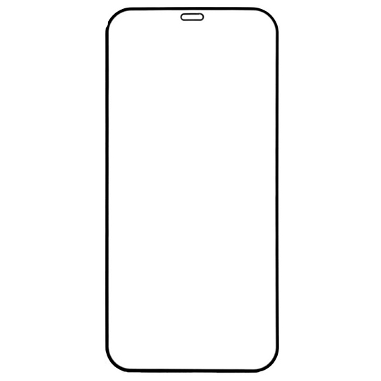 Противоударное стекло CERAMIC для iPhone 12/12 Pro глянцевое (тех. пак)
