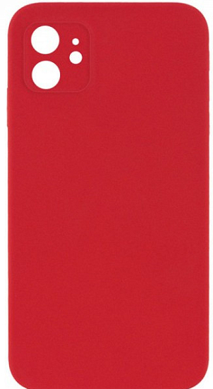 Силиконовый чехол NANO для iPhone 11 красный