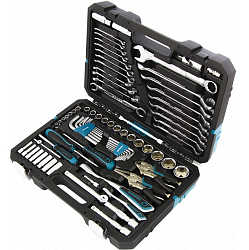 Набор инструментов, 1/4", 1/2", CrV, 120 зубьев, 78 предметов// Gross 14148