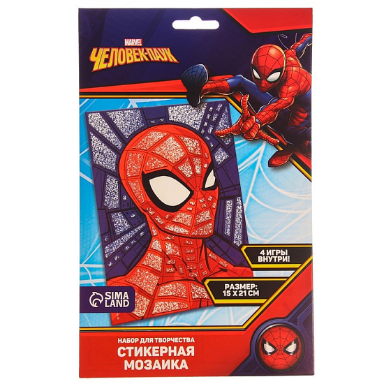 Стикерная мозайка форменная "Герой", Человек-Паук   9083972