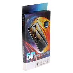 Противоударное стекло 5D FAISON для HUAWEI Nova 5i/ 6SE/7i/P20 lite 2019/P40 lite 2020, черное, полный клей
