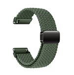 Нейлоновый ремешок HOCO WH09 Jane Eyre, 20mm, зелёный, плетение