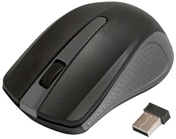 Мышь БП RITMIX RMW-555 чёрный/серый USB-Dongle