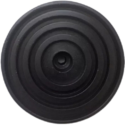 Насадка на домкрат опорная резиновая (для порогов) d - 35мм, высота - 20мм