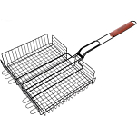 Решетка-гриль ПИКНИЧОК "Русская" 28*22 глубокая с а/п покрытием (401-730)