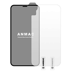 Противоударное стекло 3D ANMAC для iPhone XR матовое с сеточкой (1137235) (+ пленка на заднюю крышку)