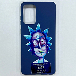 Силиконовый чехол NONAME для Samsung Galaxy A72 с рисунком "Рик"
