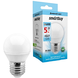 Лампа светодиодная SMARTBUY G45 18W/4000K/E27 (SBL-G45-18-40K-E27)
