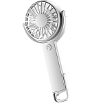 Вентилятор WALKER WFAN-30, поворотный, с крючком-подставкой, белый