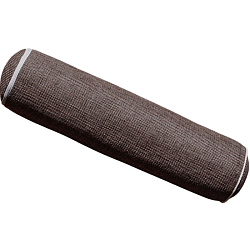 Крафт подушка валик (40*10, коричневый)