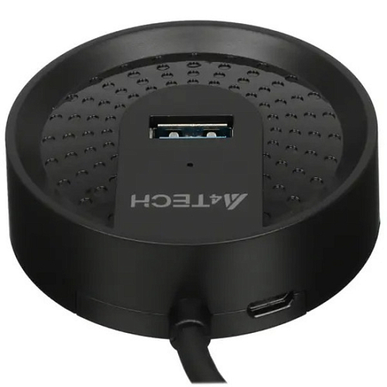 USB-Хаб A4TECH HUB-30, 4порта, белый