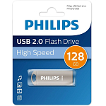 USB 128Gb PHILIPS IRON (FM12FD150B/97), серый