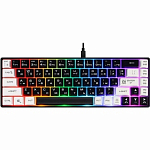 Клавиатура DEFENDER Aris GK-349 RU, черный/белый