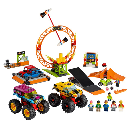 Конструктор LEGO City 60295 Арена для шоу каскадёров