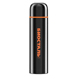 Термос БИОСТАЛЬ-СПОРТ NBP-1200С у/г черный