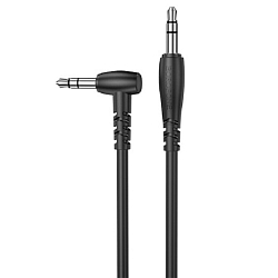Кабель Jack 3.5 – Jack 3.5 2.0м BOROFONE BL10 боковой, чёрный