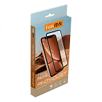 Противоударное стекло FAISON для iPhone 6/6S Plus (5.5), Anti-dust, черное, полный клей