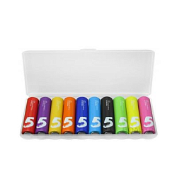 Элемент питания XIAOMI ZMI LR06 Rainbow Colors (AA501) КОМПЛЕКТ