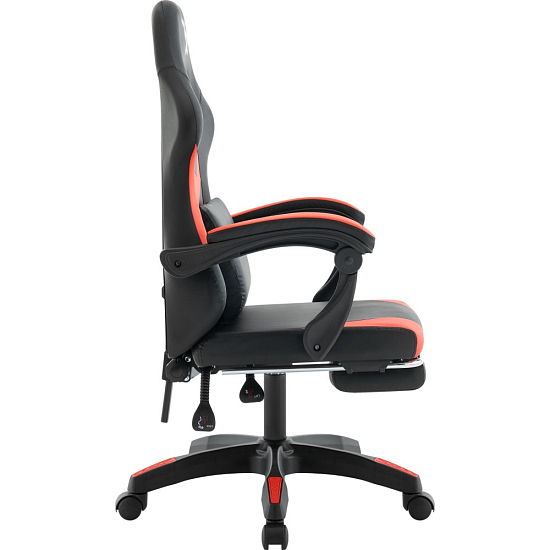 Кресло игровое DEFENDER Runa PRO черный/крас, PU, класс2