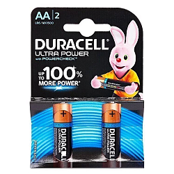 Элемент питания DURACELL LR06 BL-2 ULTRA POWER (40/16720)