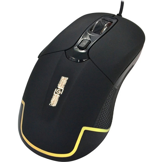 Мышь OKLICK 965G черный, USB