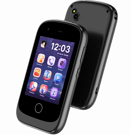Детский сматфон ELARI GamePhone черный/розовый