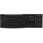 Клавиатура БП LOGITECH K270, черная/белая (920-003058)