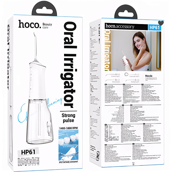Ирригатор HOCO HP61, белый