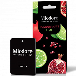 Ароматизатор MIODORE - POMEGRANATE&LIME (подвесной картонный)