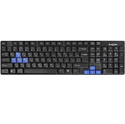 Клавиатура EXEGATE EX283618RUS Professional Standard LY-402N, черная