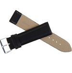 Ремешок для часов "Соломон", 22 мм, экокожа, l-20 см, черный