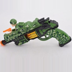 Пистолет на бат. подсветка, звуковые эффекты 1873341