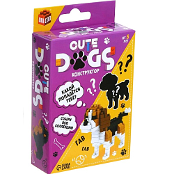 Конструктор UNICON - сюрприз Cute dogs, сборная фигура собаки 9032455
