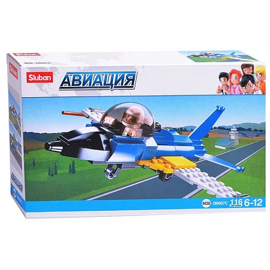 Конструктор "Авиация" (116 дет) 691833