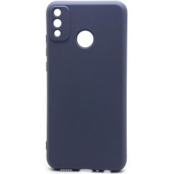 Силиконовый чехол Silicone Case NEW ERA для Honor 9X Lite серый