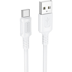 Кабель USB <--> Type-C  1.0м BOROFONE BX111 Feliz, белый