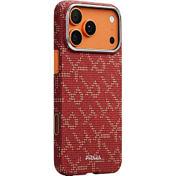 Задняя накладка ПИТАКА для iPhone 17 pro max красный