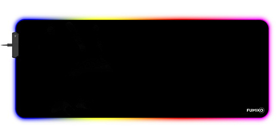 Коврик FUMIKO MP04 RGB-подсветка (780x300х3мм)