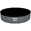 Бассейн каркасный BESTWAY 561GD Steel Pro Max 457x107 см, 14970 л, фил.-нас. 3028 л\ч, лестн, тент, подсветка