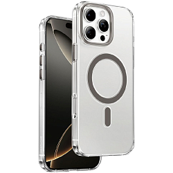 Задняя накладка KEEPHONE AURORA PLUS MAGSAFE CASE iPhone 16 PRO TITAN