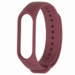 Силиконовый ремешок NONAME для Xiaomi Mi Band 5 Wine Red