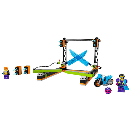 Конструктор LEGO City 60340 Трюковое испытание Лезвие
