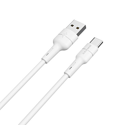 Кабель USB Type-C 1.0м BOROFONE BX30 белый
