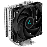Кулер для процессора DEEPCOOL AG400 DIGITAL BK LGA1700/1200/115X/AM5/AM4 (9шт/кор, TDP 220W, PWM, Fan 120mm, 4 тепл. трубки, черный) RET
