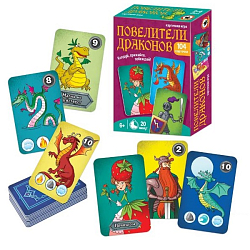Карточная игра «Повелители драконов», 104 карточки. 54070
