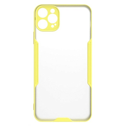 Задняя накладка BUBBLE для iPhone 12 PRO MAX жёлтый