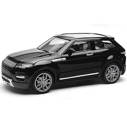 Машина р/у Range Rover 24 см, черный, коробка