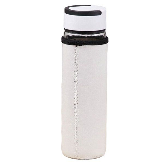 Бутылка для воды Завтрак 500 мл, h=23,5 см, рисунок МИКС